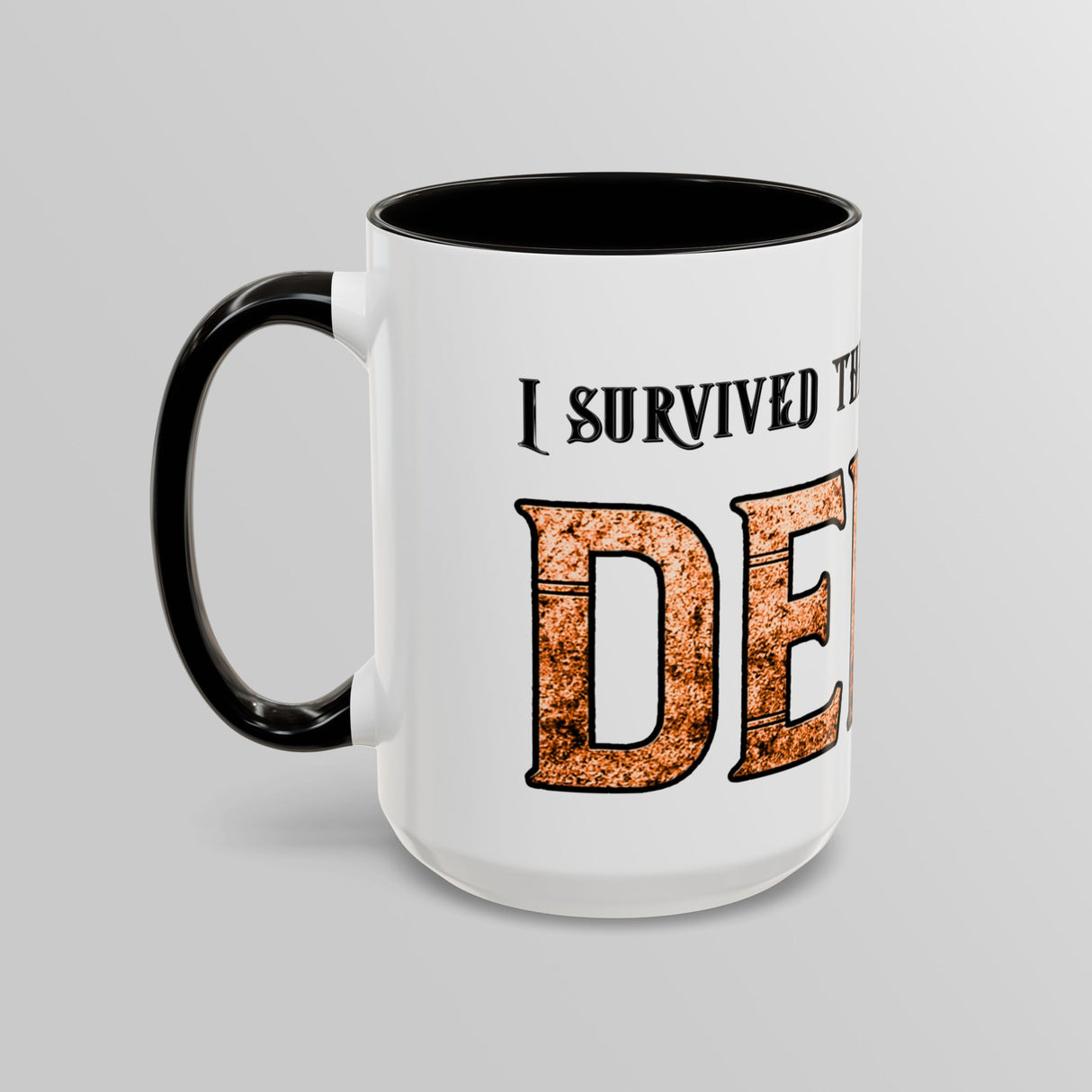 "I Survived The Delve" – Ruin Steampunk Mug by Brandon Ellis