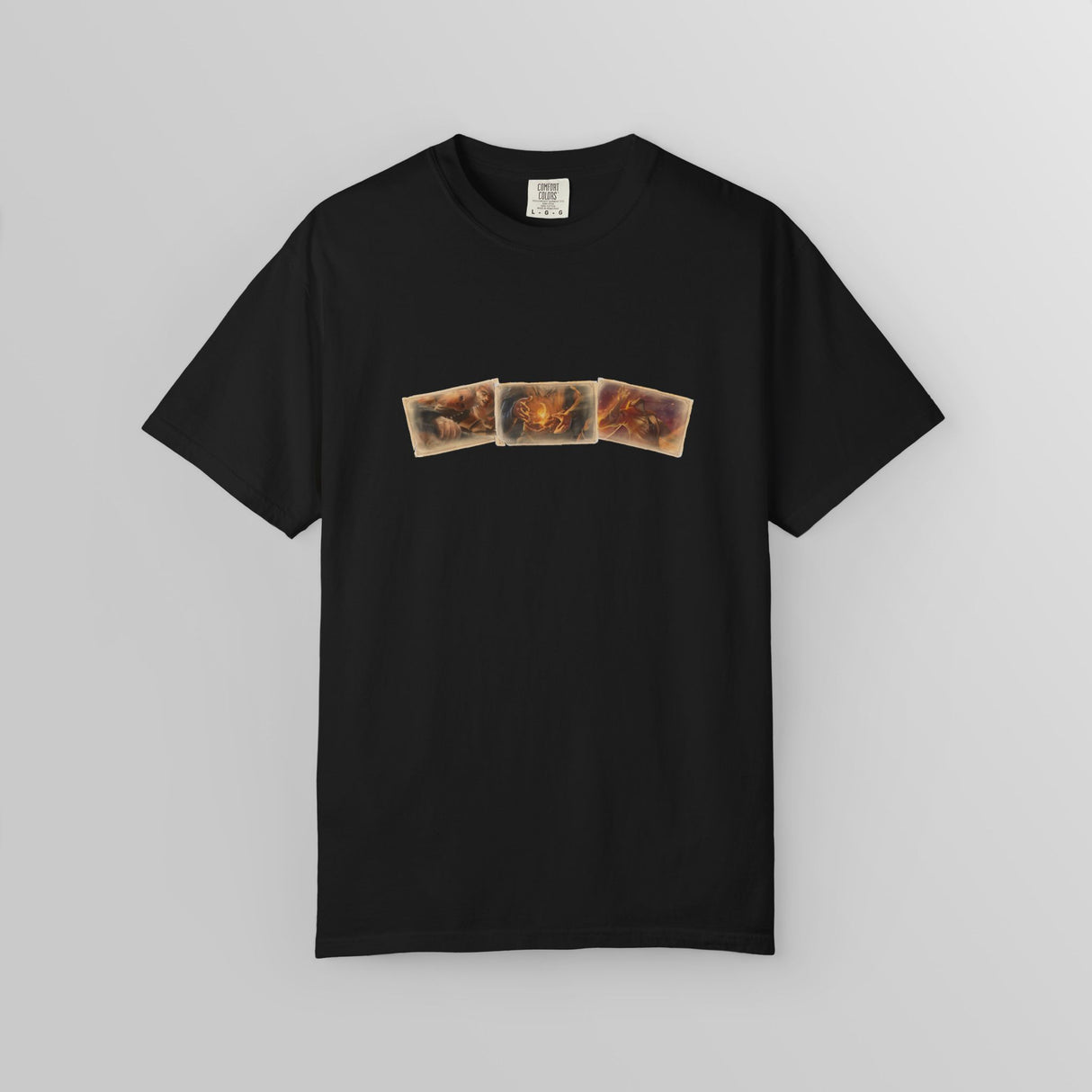 "Fragments of Ruin" - Ruin Steampunk Unisex T-Shirt by Brandon Ellis