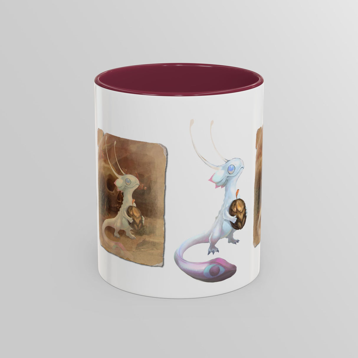 "The Ivory Gekk" - Ruin Steampunk Mug by Brandon Ellis