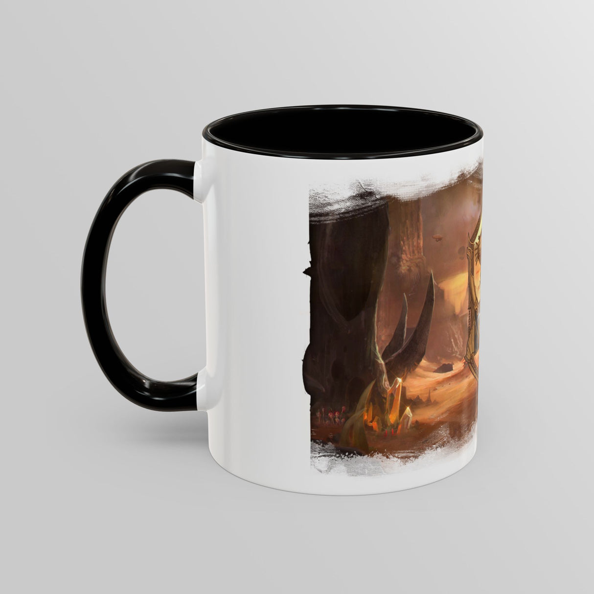 "Dune Watch Emblem Mug" - Ruin Steampunk Mug by Brandon Ellis