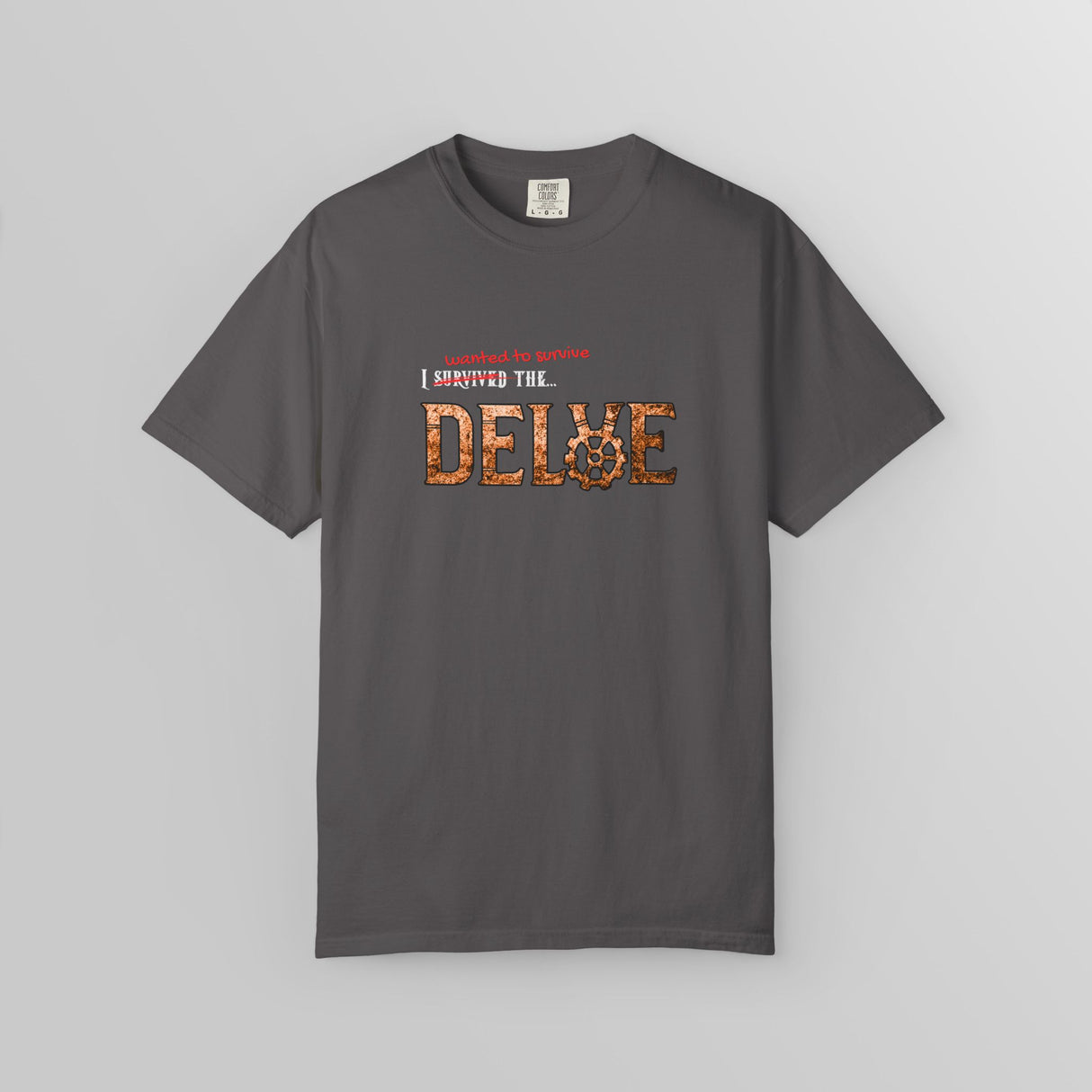 "I (Wanted To Survive) The Delve" - Ruin Steampunk Unisex T-Shirt by Brandon Ellis