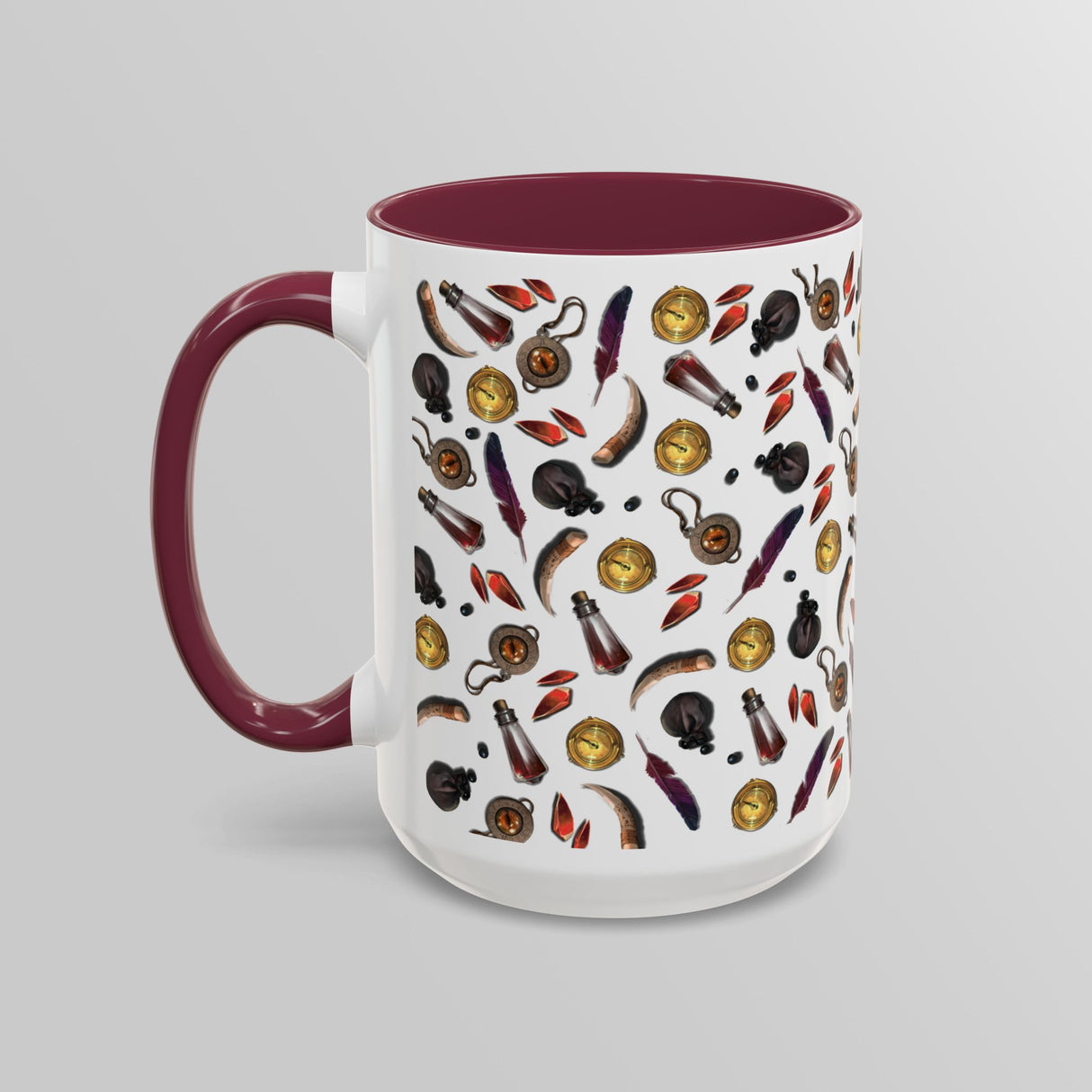 "More Clutter from the Workbench" - Ruin Steampunk Mug by Brandon Ellis