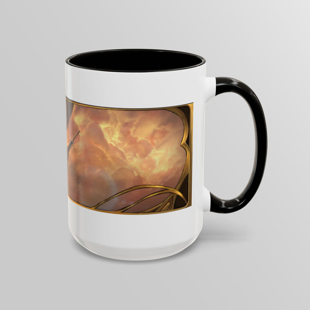 "The Liberator in Flight" - Ruin Steampunk Mug by Brandon Ellis