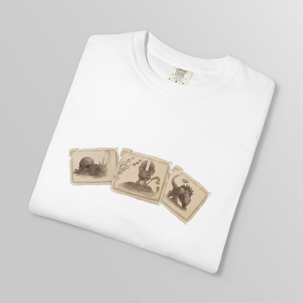 "The Ruin Bestiary" - Ruin Steampunk Unisex T-Shirt by Brandon Ellis