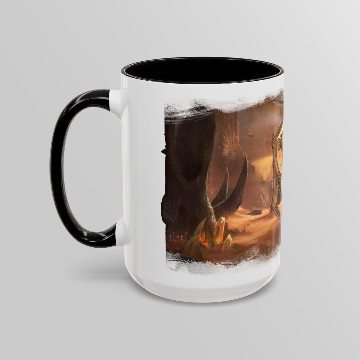 "Dune Watch Emblem Mug" - Ruin Steampunk Mug by Brandon Ellis