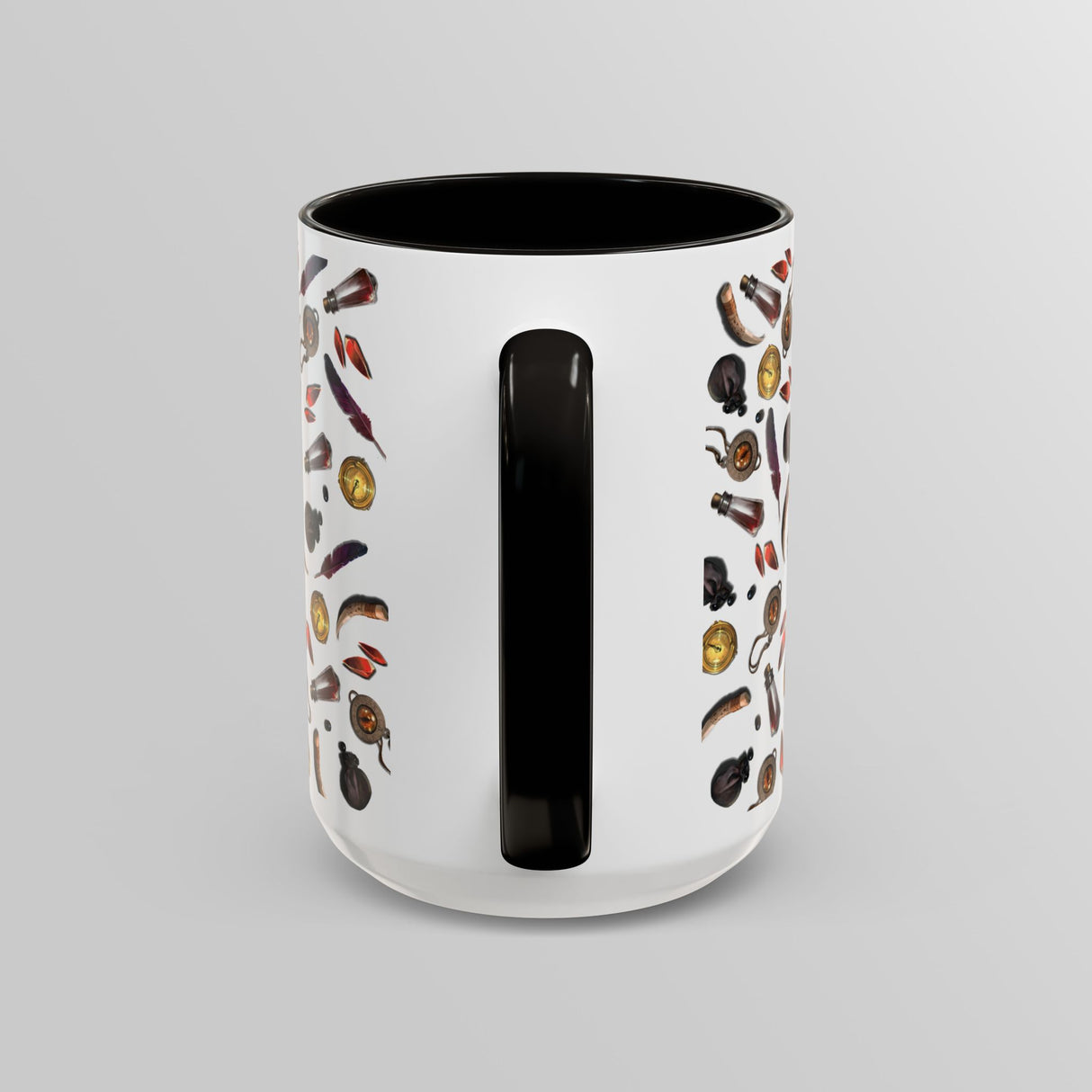 "More Clutter from the Workbench" - Ruin Steampunk Mug by Brandon Ellis