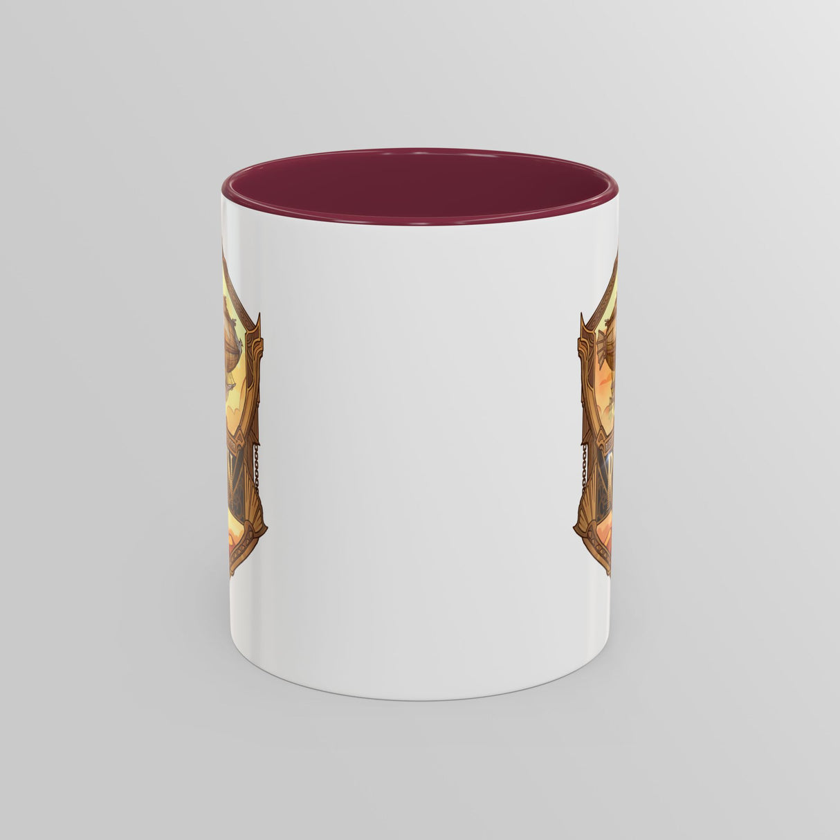 "Rise of the Liberator Emblem" - Ruin Steampunk Mug by Brandon Ellis