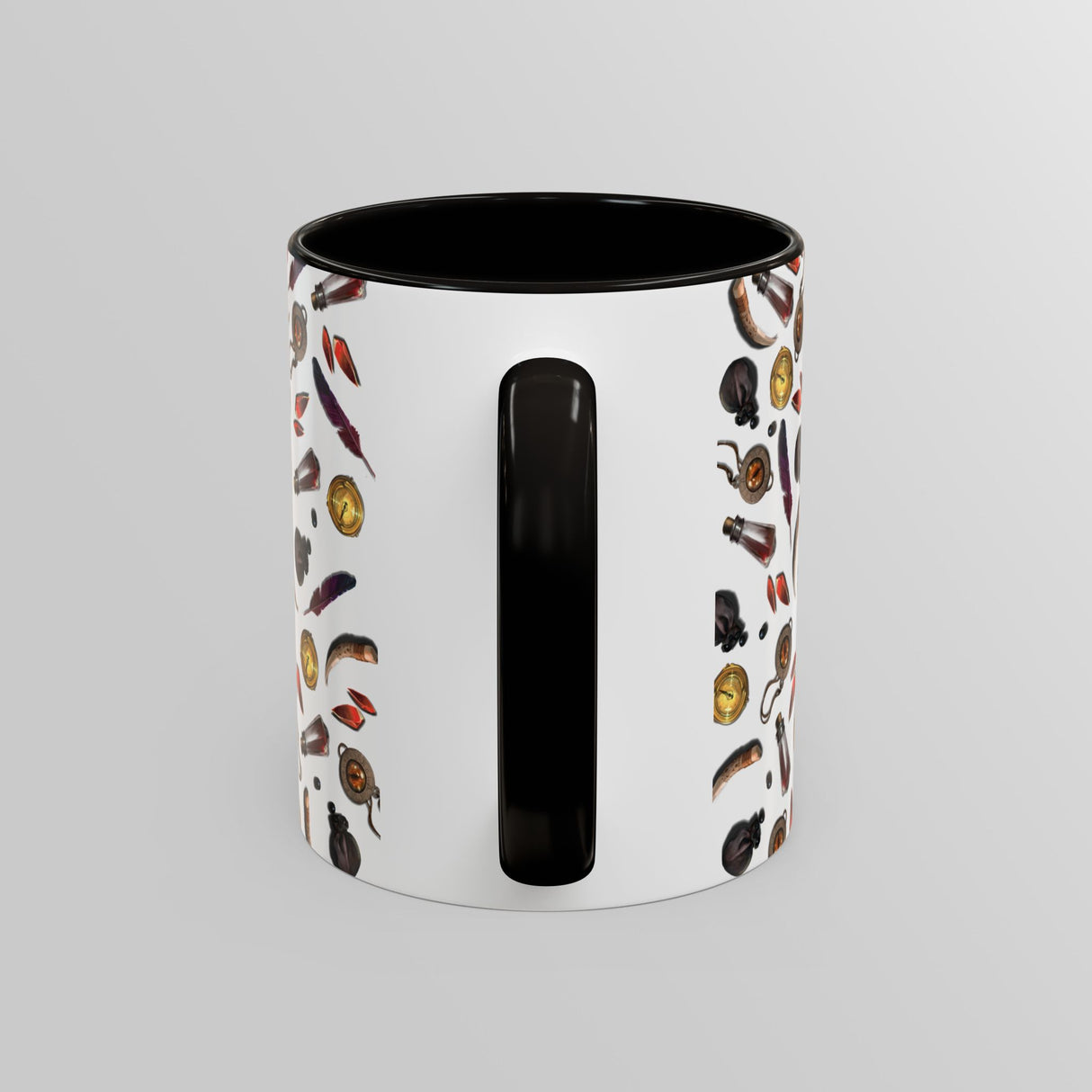 "More Clutter from the Workbench" - Ruin Steampunk Mug by Brandon Ellis