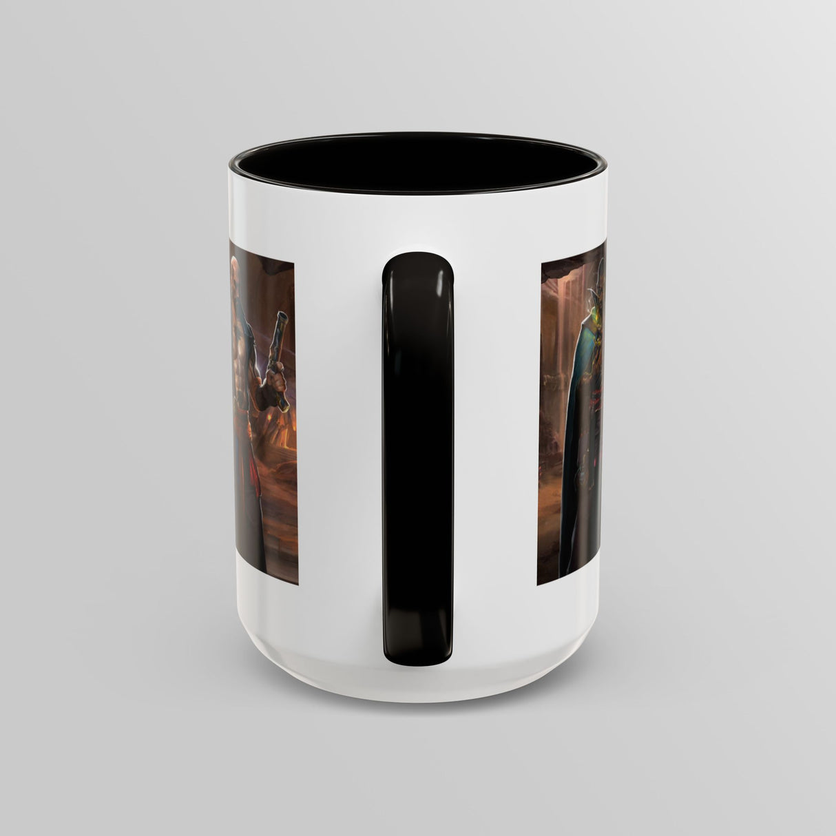 "The Delvers" - Ruin Steampunk Mug by Brandon Ellis
