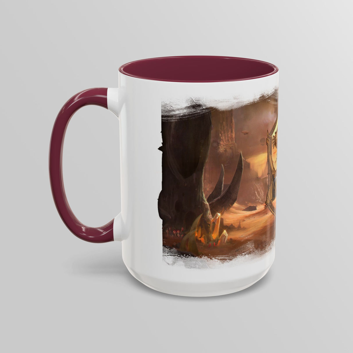 "Dune Watch Emblem Mug" - Ruin Steampunk Mug by Brandon Ellis
