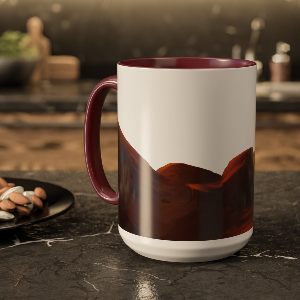 "Jim's Humble Beginnings" - Ruin Steampunk Mug by Brandon Ellis