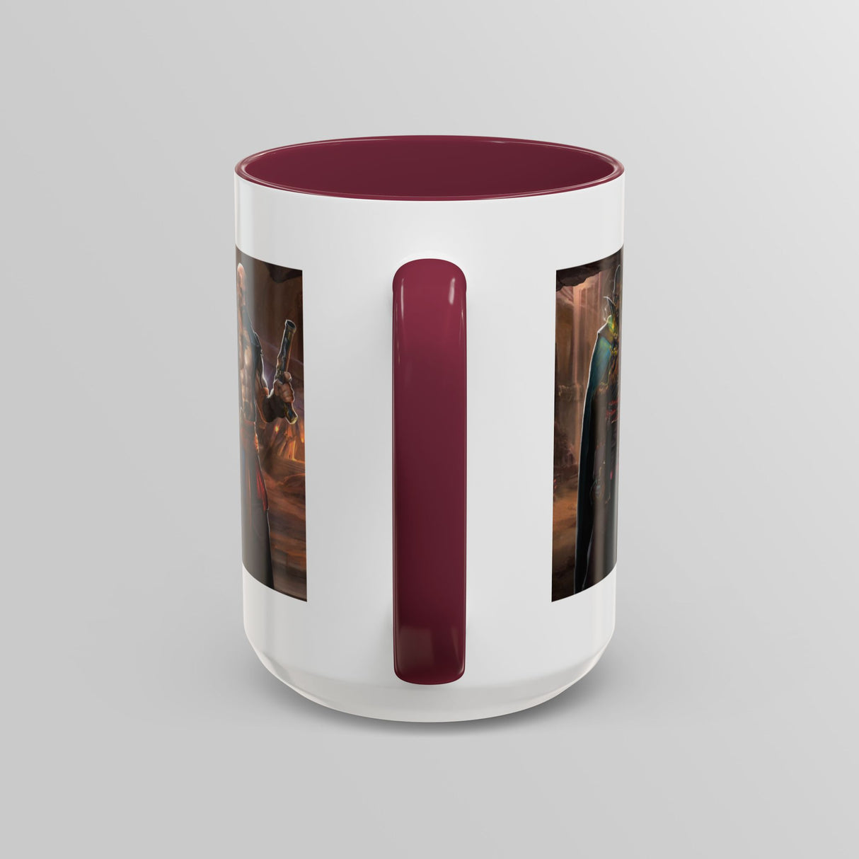 "The Delvers" - Ruin Steampunk Mug by Brandon Ellis