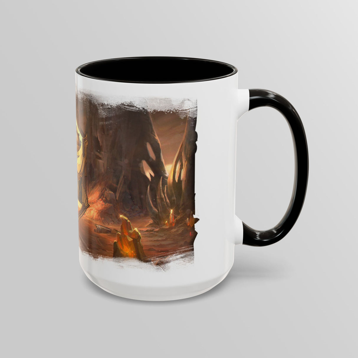 "Dune Watch Emblem Mug" - Ruin Steampunk Mug by Brandon Ellis
