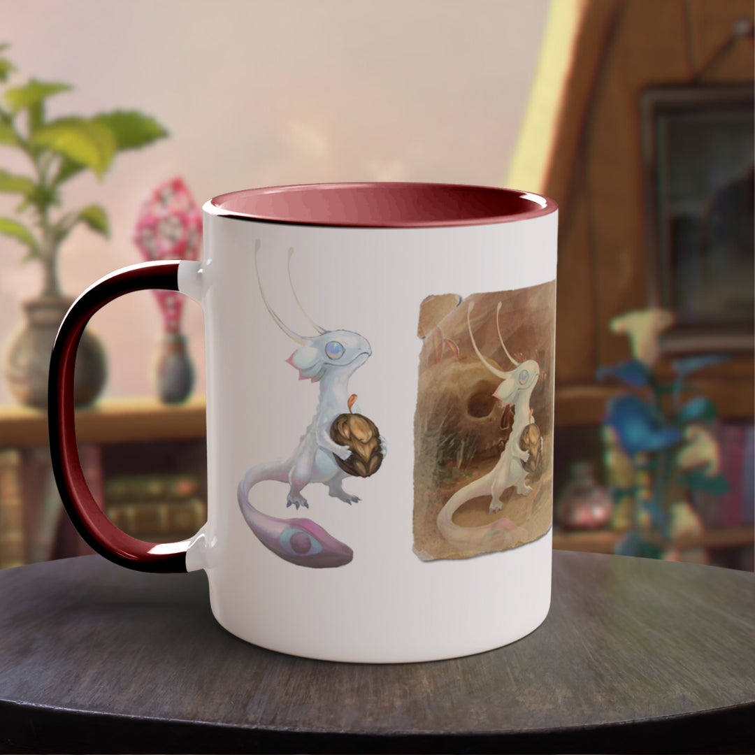 "The Ivory Gekk" - Ruin Steampunk Mug by Brandon Ellis