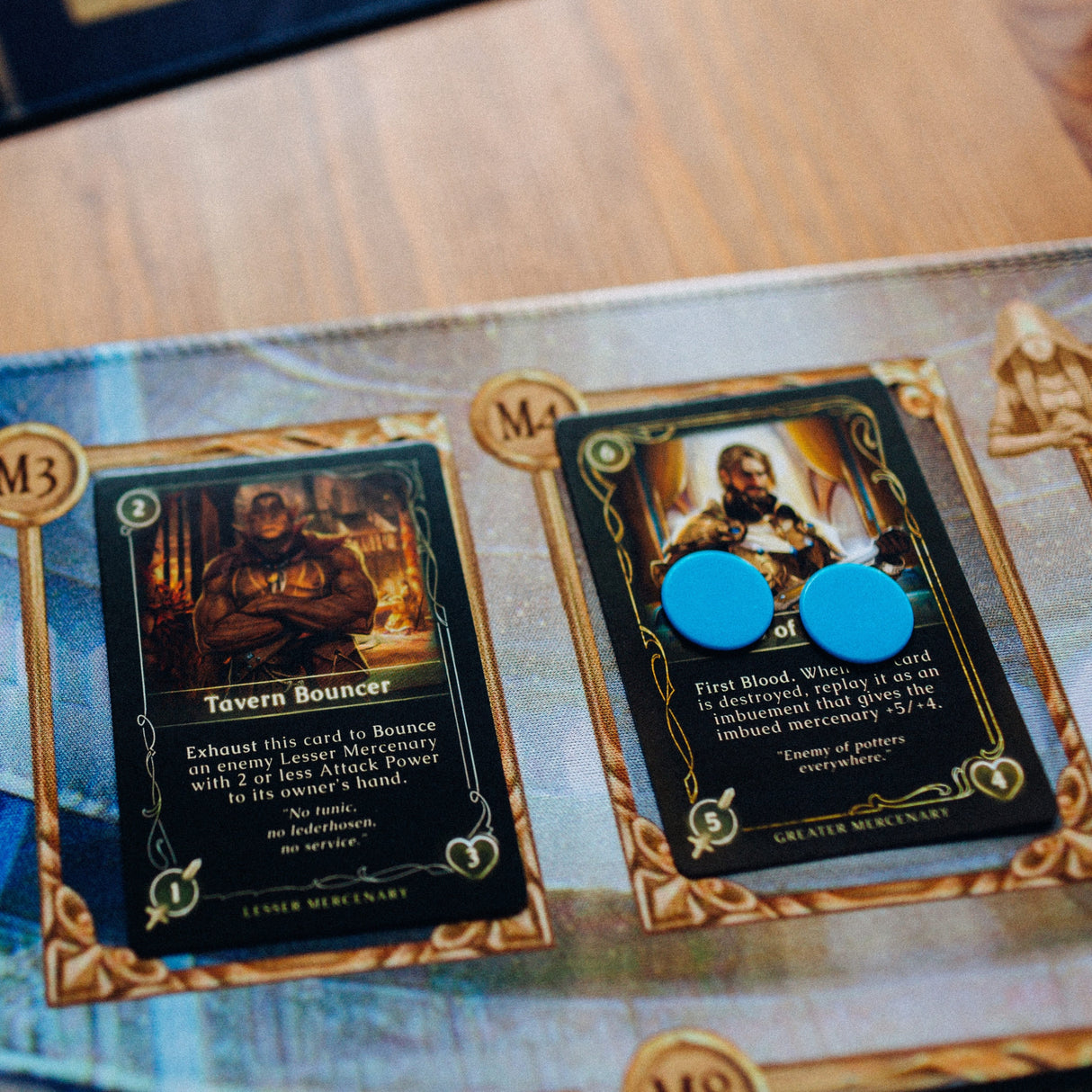 Mage Neoprene Player Mat – Paragons: Age of Champions