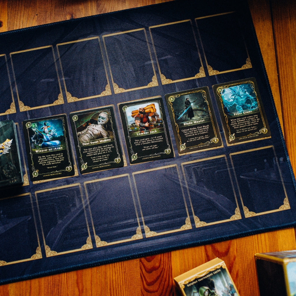 Neutral Mercenary Neoprene Drafting Mat – Paragons: Age of Champions