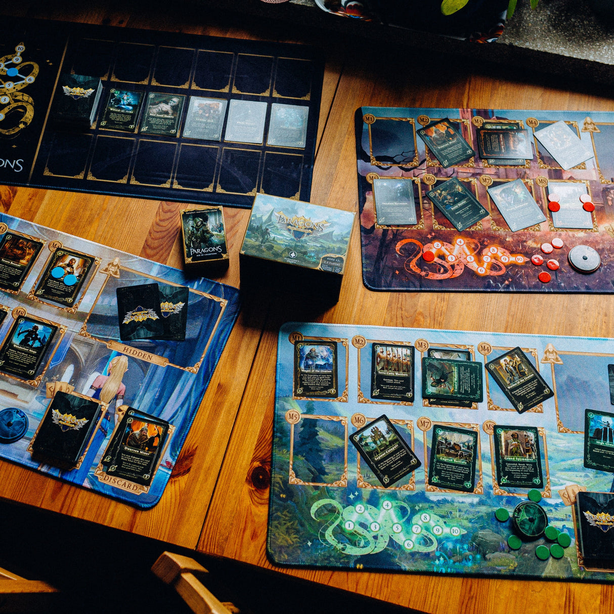 Warrior Neoprene Player Mat – Paragons: Age of Champions