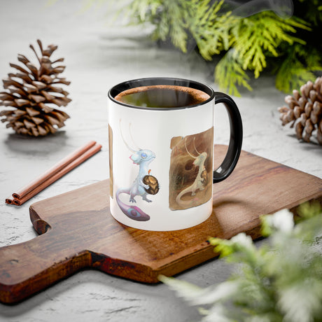 "The Ivory Gekk" - Ruin Steampunk Mug by Brandon Ellis