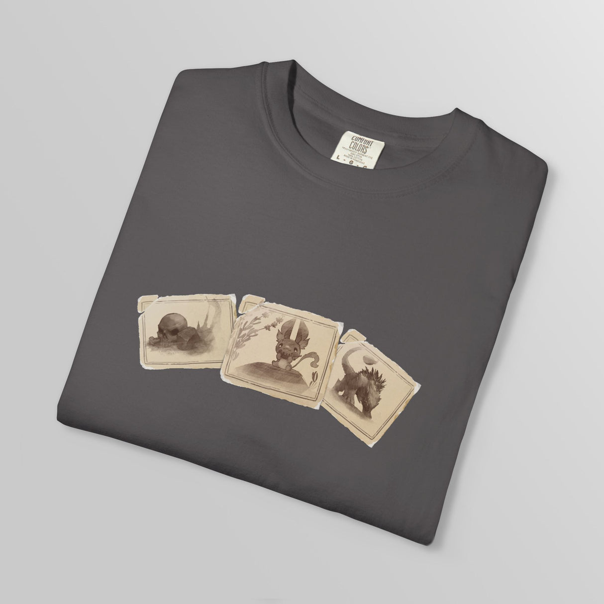 "The Ruin Bestiary" - Ruin Steampunk Unisex T-Shirt by Brandon Ellis