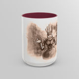 "The Clockwork King" - Ruin Steampunk Mug by Brandon Ellis