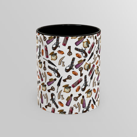 "Clutter from the Workbench" - Ruin Steampunk Mug by Brandon Ellis