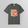 "Why Are You Talking?" Illustrated Grumpy Bear Unisex T-Shirt - Floofles by Brandon Ellis