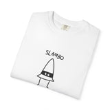 "Slambo" Illustrated Unisex T-Shirt - Lil' Fellas by Ben Mills