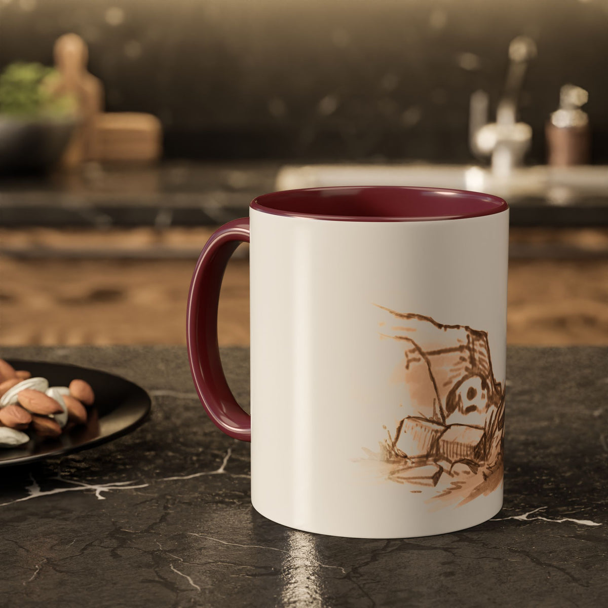 Copy of Copy of "The Liberator" - Ruin Steampunk Mug by Brandon Ellis