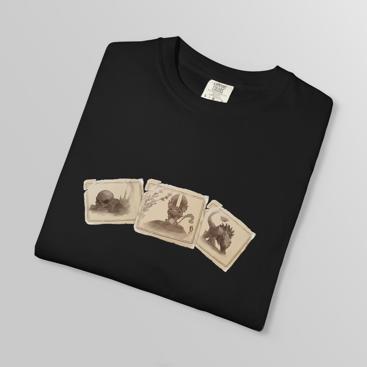 "The Ruin Bestiary" - Ruin Steampunk Unisex T-Shirt by Brandon Ellis