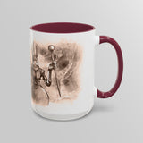 "The Clockwork King" - Ruin Steampunk Mug by Brandon Ellis