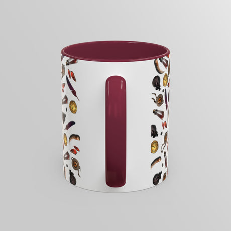"More Clutter from the Workbench" - Ruin Steampunk Mug by Brandon Ellis