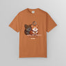 "Loading" Illustrated Ditzy Corgi Unisex T-Shirt - Floofles by Brandon Ellis