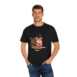 "Loading" Illustrated Ditzy Corgi Unisex T-Shirt - Floofles by Brandon Ellis
