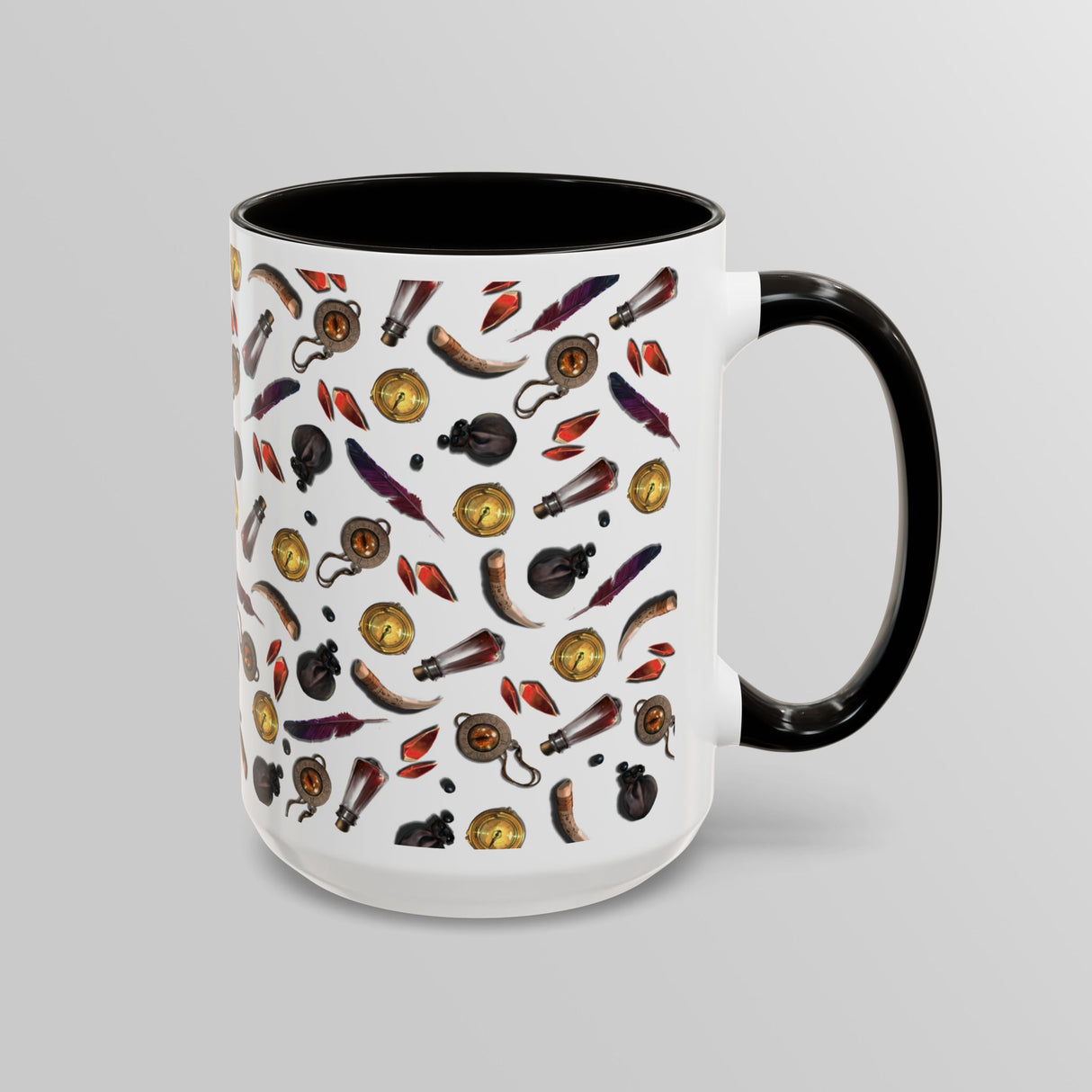 "More Clutter from the Workbench" - Ruin Steampunk Mug by Brandon Ellis