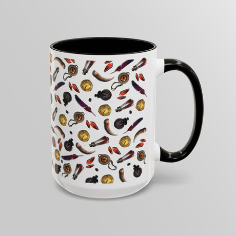"More Clutter from the Workbench" - Ruin Steampunk Mug by Brandon Ellis