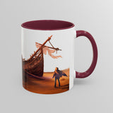 "Jim's Humble Beginnings" - Ruin Steampunk Mug by Brandon Ellis