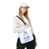 "I'm Not Salty" Cheeky Salt Shaker White Tote Bag - Floofles by Brandon Ellis