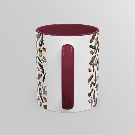"Clutter from the Workbench" - Ruin Steampunk Mug by Brandon Ellis