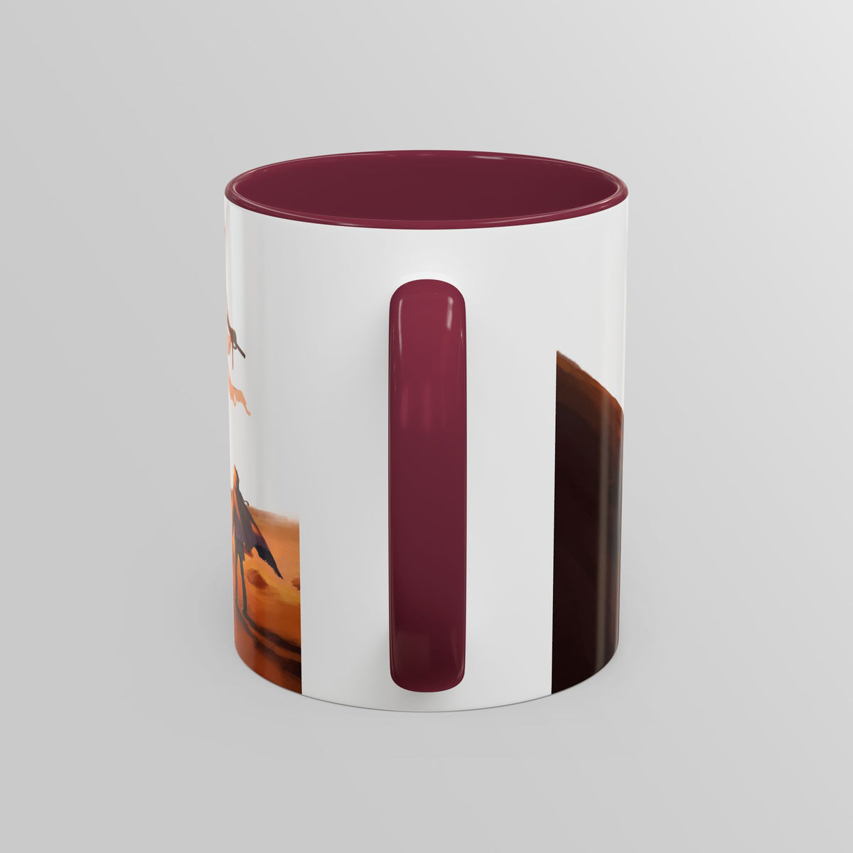 "Jim's Humble Beginnings" - Ruin Steampunk Mug by Brandon Ellis