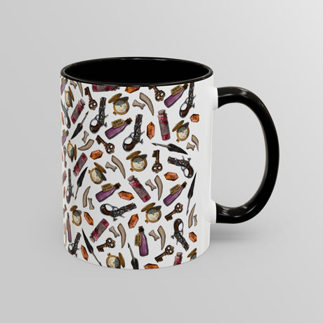 "Clutter from the Workbench" - Ruin Steampunk Mug by Brandon Ellis