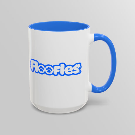 “I’m Not Salty” Cheeky Salt Shaker Blue Accent Mug – Floofles by Brandon Ellis