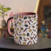 "More Clutter from the Workbench" - Ruin Steampunk Mug by Brandon Ellis