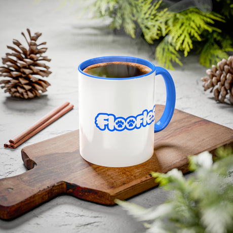 “I’m Not Salty” Cheeky Salt Shaker Blue Accent Mug – Floofles by Brandon Ellis