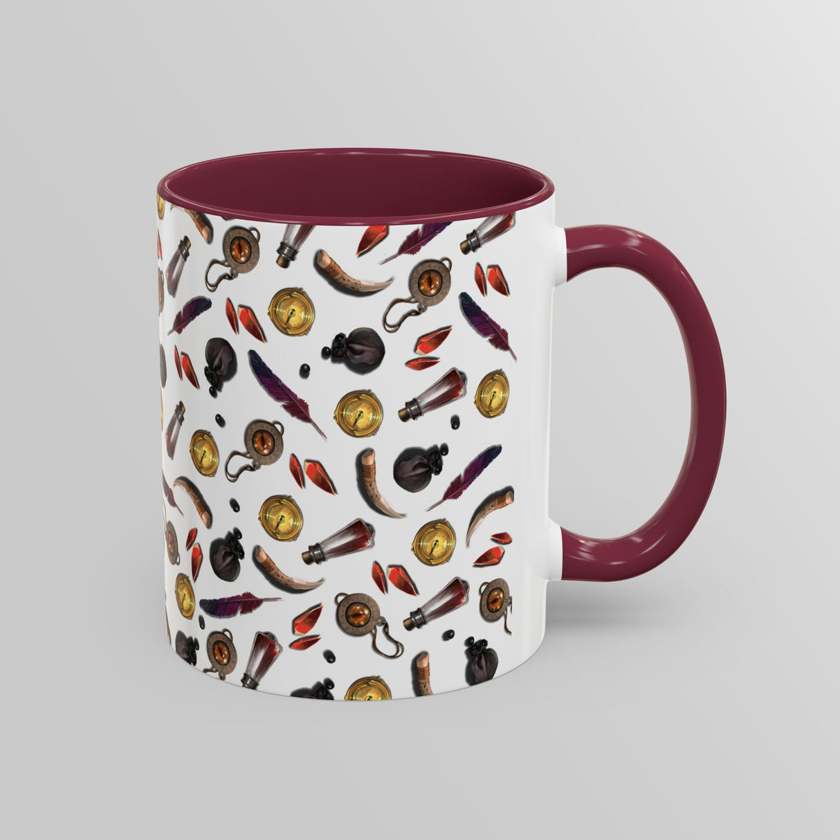 "More Clutter from the Workbench" - Ruin Steampunk Mug by Brandon Ellis