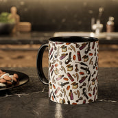 "Clutter from the Workbench" - Ruin Steampunk Mug by Brandon Ellis