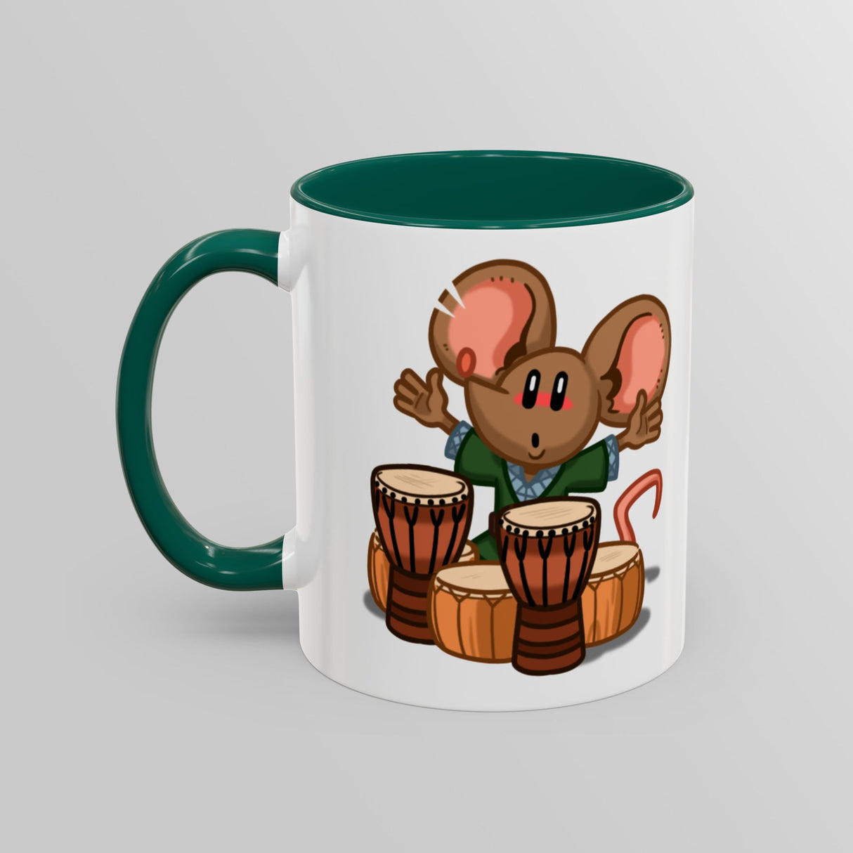 "Anyone for Bongo?" – A Grasslands Mug by Kevin Hinkle