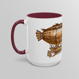 Copy of Copy of "The Liberator" - Ruin Steampunk Mug by Brandon Ellis