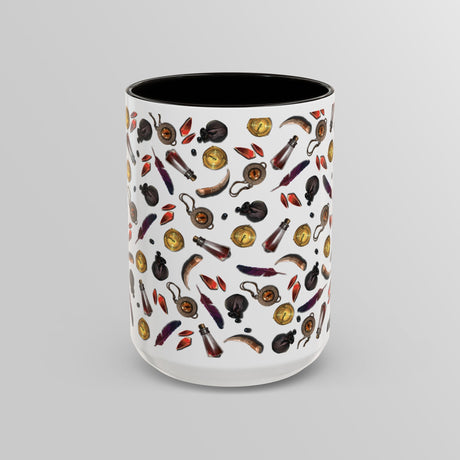 "More Clutter from the Workbench" - Ruin Steampunk Mug by Brandon Ellis