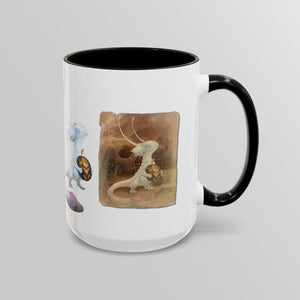 "The Ivory Gekk" - Ruin Steampunk Mug by Brandon Ellis