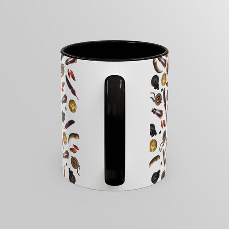"More Clutter from the Workbench" - Ruin Steampunk Mug by Brandon Ellis